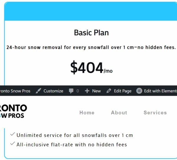 Basic Plan - Seasonal